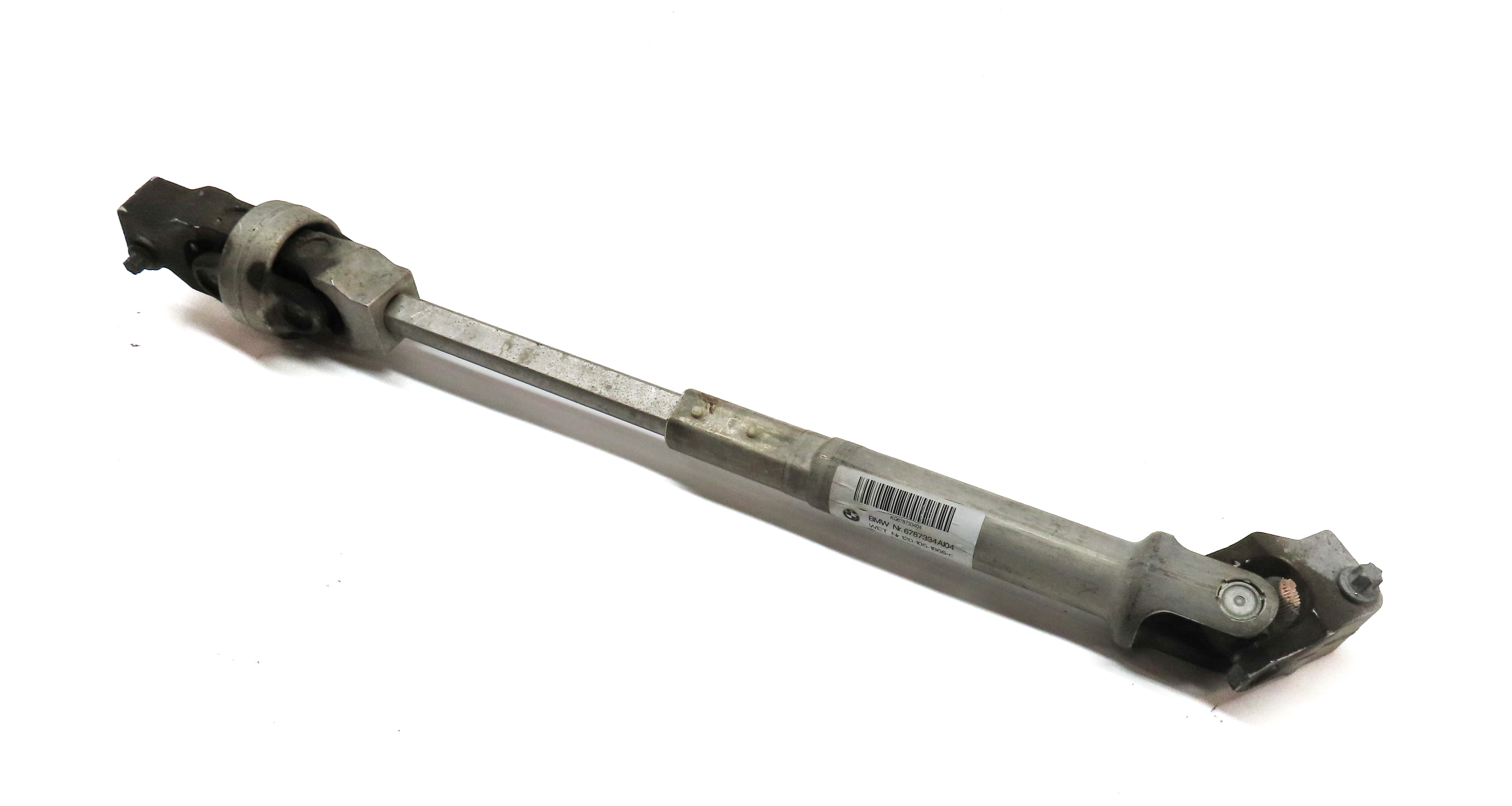 2011-2014 BMW X3 (F25) FRONT LEFT DRIVER STEERING COLUMN U-JOINT SWIVEL SHAFT — exact item pictured